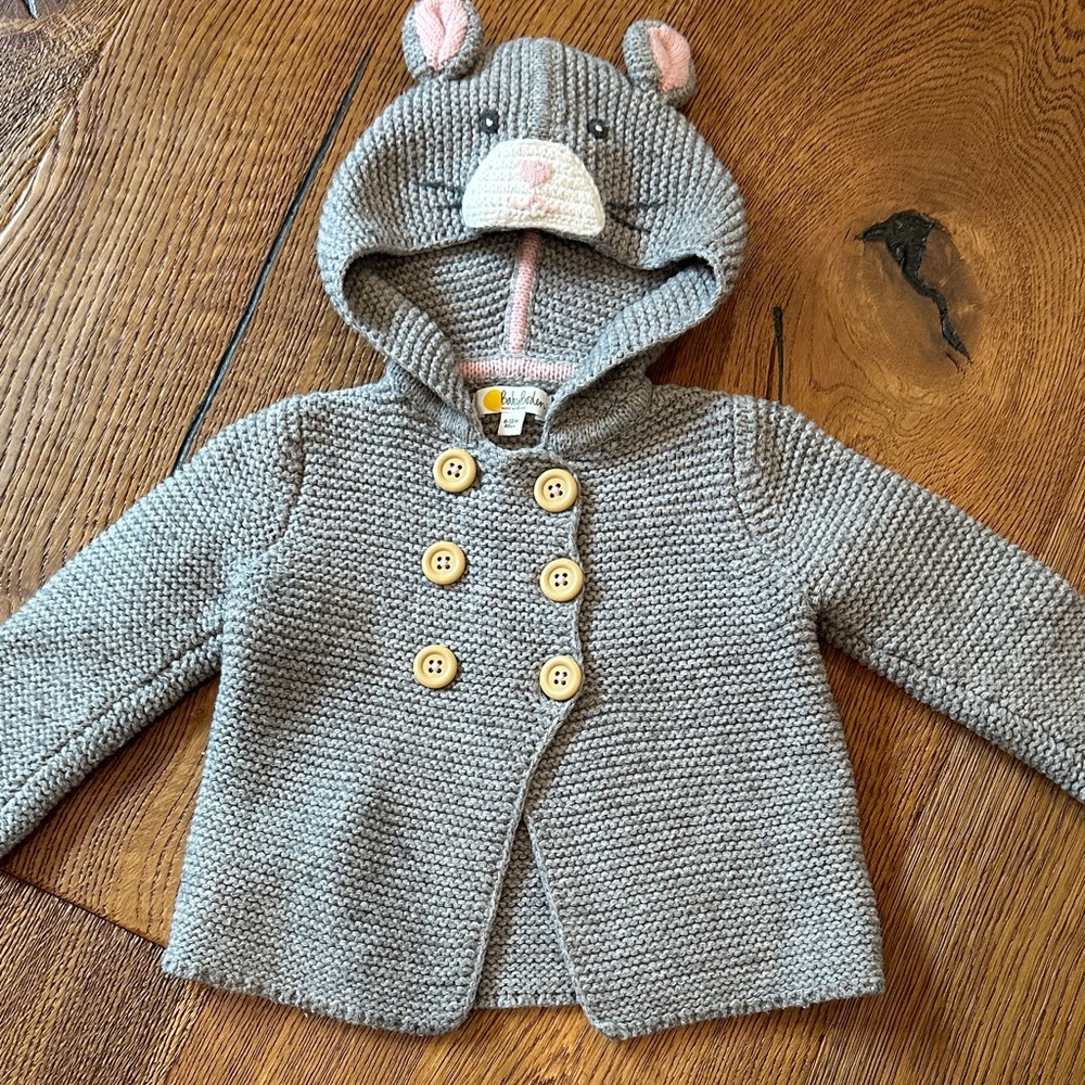 Baby Boden Woodland knit cardigan
